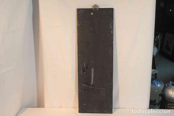 Vintage: CUADRO PIEDRA HUESO DAMA CON ESPADA - Foto 6