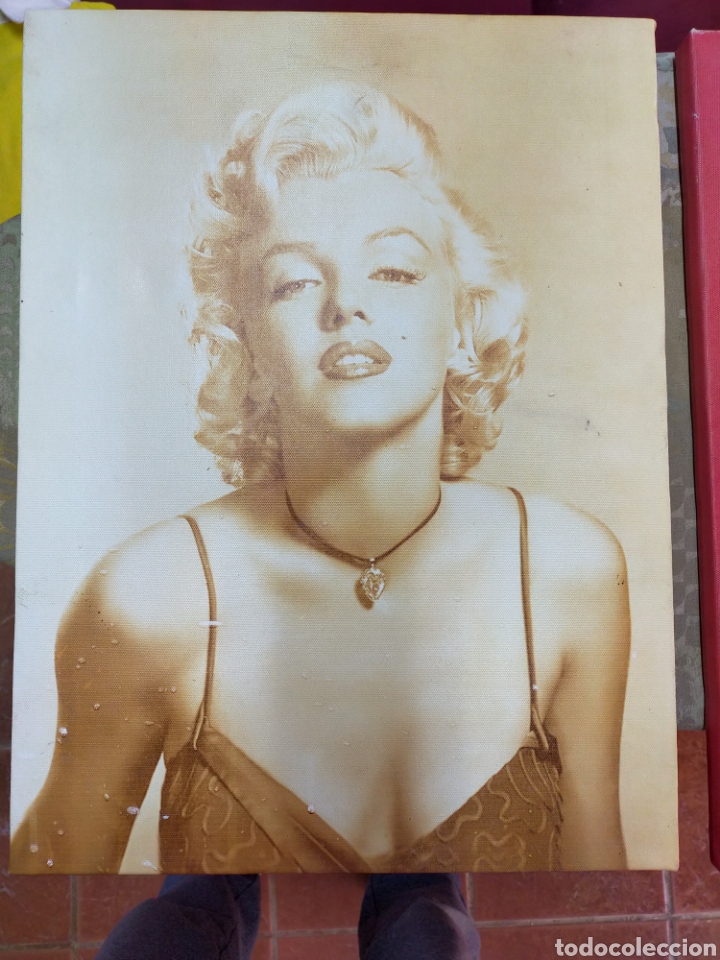 Vintage: Cuadro de Marilyn Monroe - Foto 1