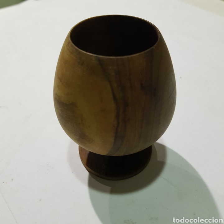 Vintage: Copa tipo cognac - madera - car25 - Foto 1
