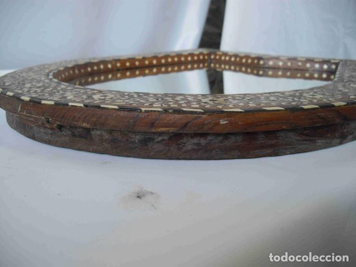 Vintage: ESPEJO INCRUSTACIONES HUESO - Foto 5