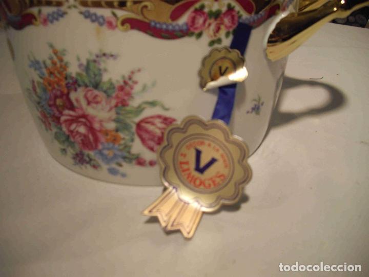 Vintage: SOPERA LIMOGES FLORES - Foto 4