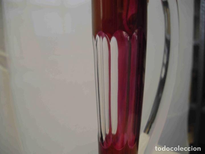 Vintage: JARRA HUCAI 57cm. ROJO - Foto 6