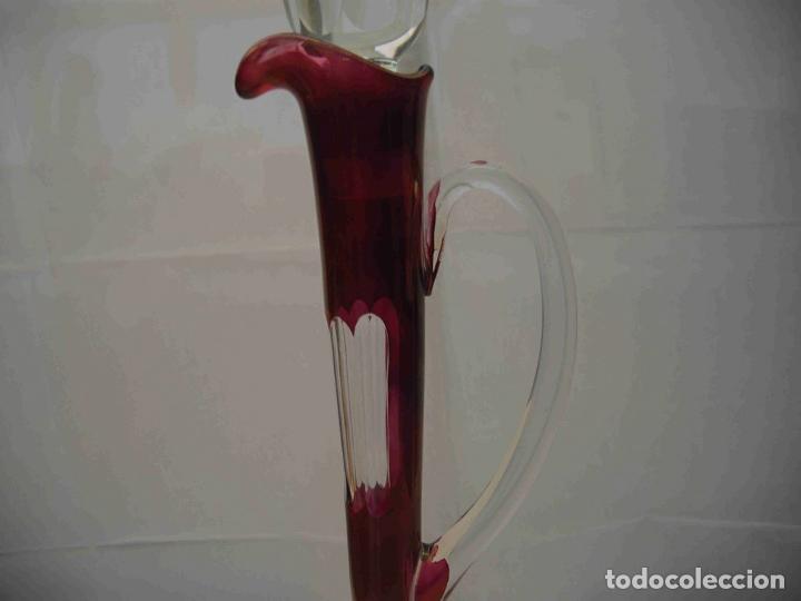 Vintage: JARRA HUCAI 57cm. ROJO - Foto 7