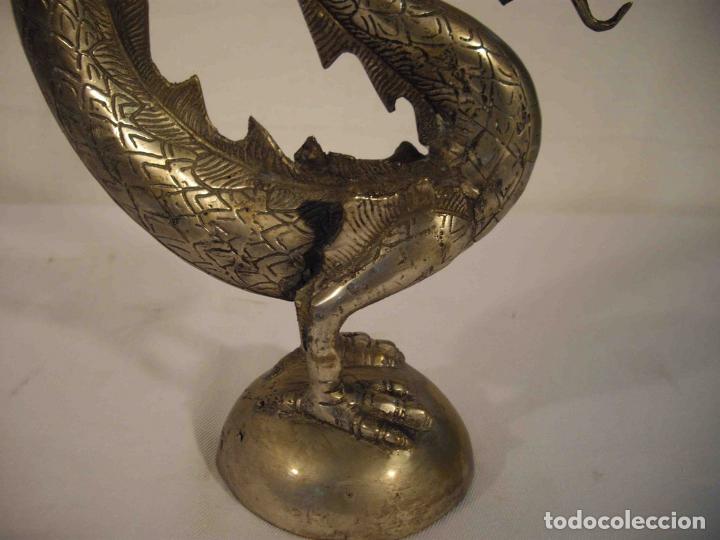 Vintage: CANDELABRO DRAGON - Foto 4