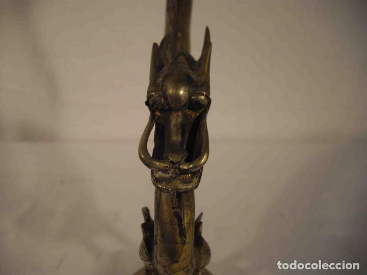Vintage: CANDELABRO DRAGON - Foto 6