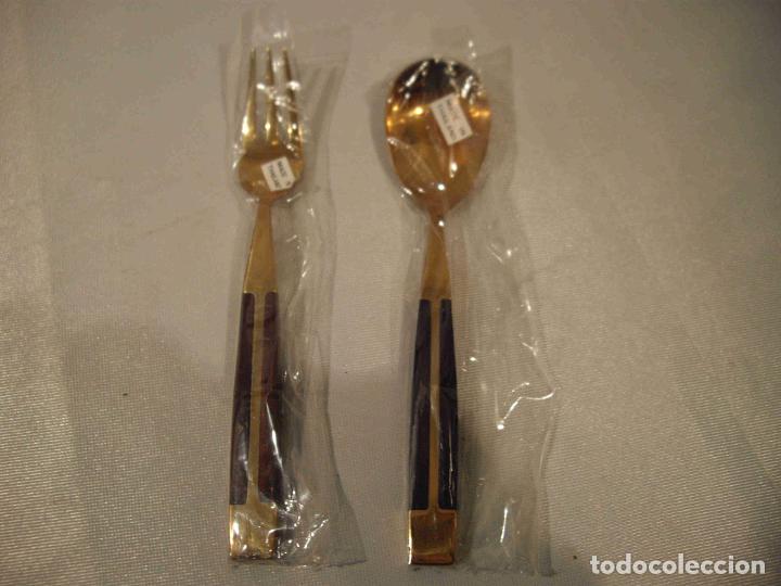 Vintage: JUEGO CUBIERTOS POSTRE - Foto 7