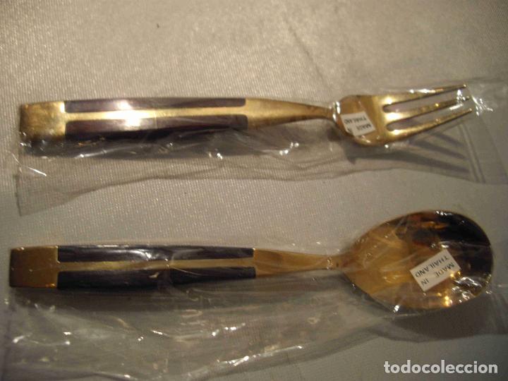 Vintage: JUEGO CUBIERTOS POSTRE - Foto 8