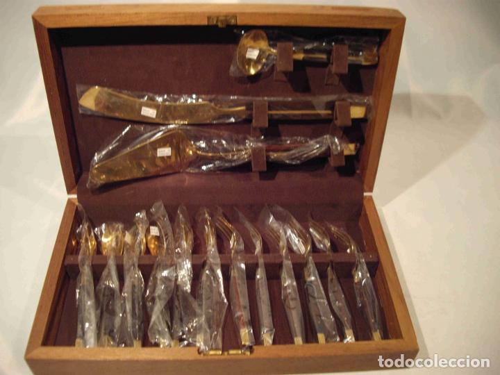 Vintage: JUEGO CUBIERTOS POSTRE - Foto 1