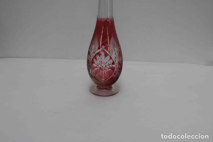 Vintage: BOTELLA CRISTAL TALLA ROJA 48 - Foto 2