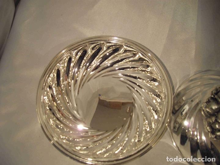 Vintage: CENTRO DE MESA METAL PLATEADO - Foto 7