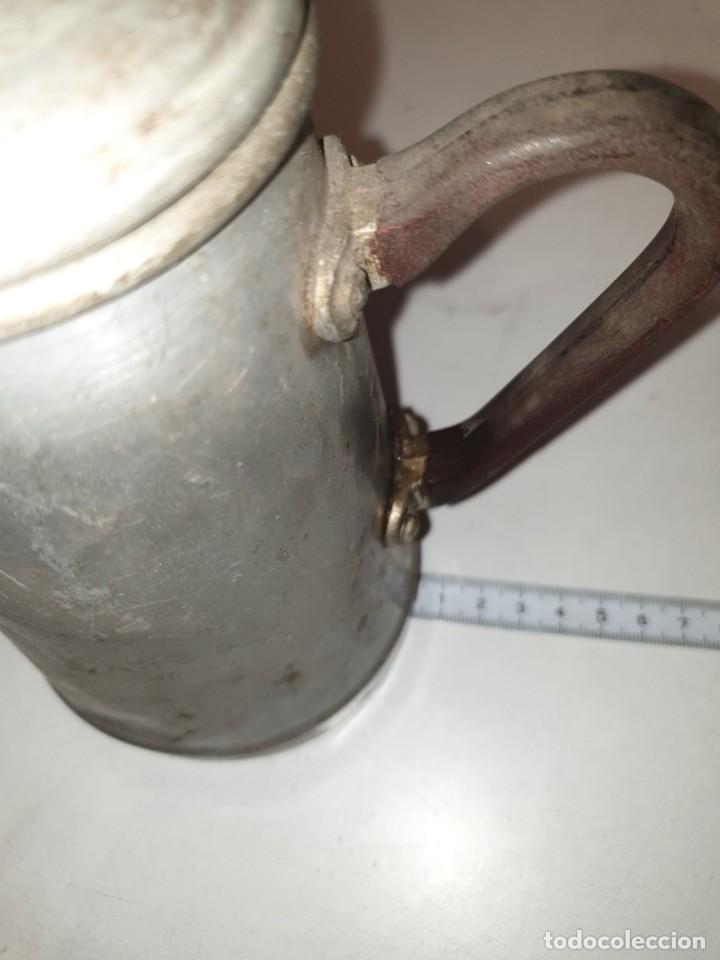 Vintage: TETERA CON ASA MADERA - Foto 3