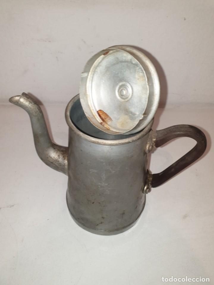 Vintage: TETERA CON ASA MADERA - Foto 5
