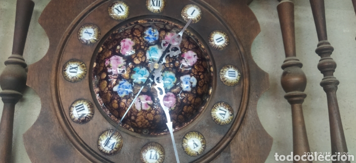 Vintage: Reloj r&uacute;stico vintage - Foto 1