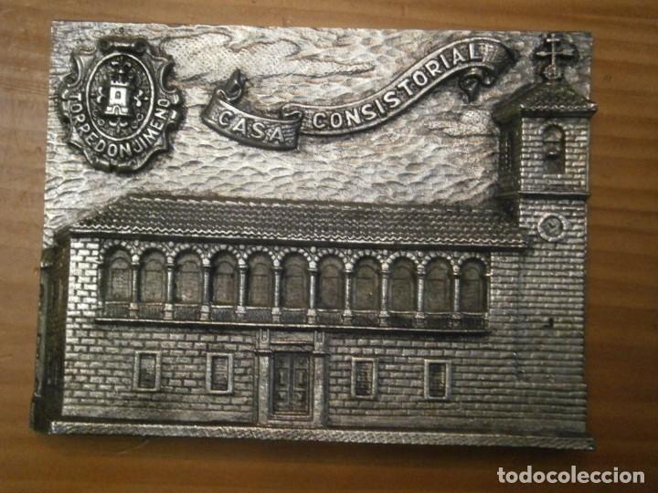 Vintage: ANTIGUA PLACA DE TORREDONJIMENO, CASA CONSISTORIAL
