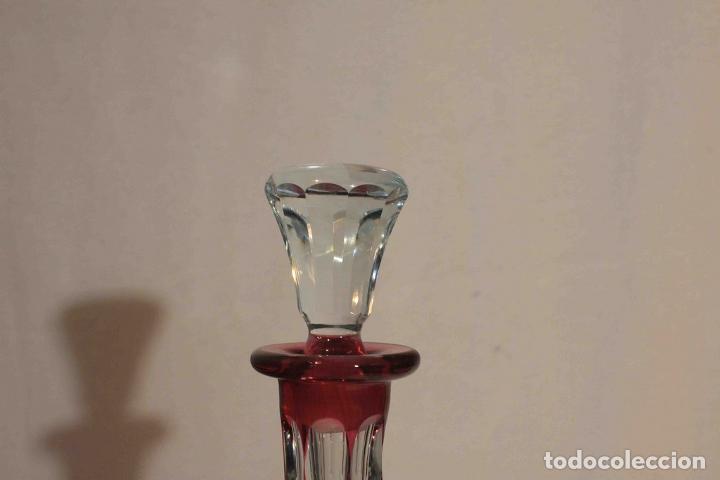 Vintage: BOTELLA CRISTAL TALLADO 40,5 - Foto 2