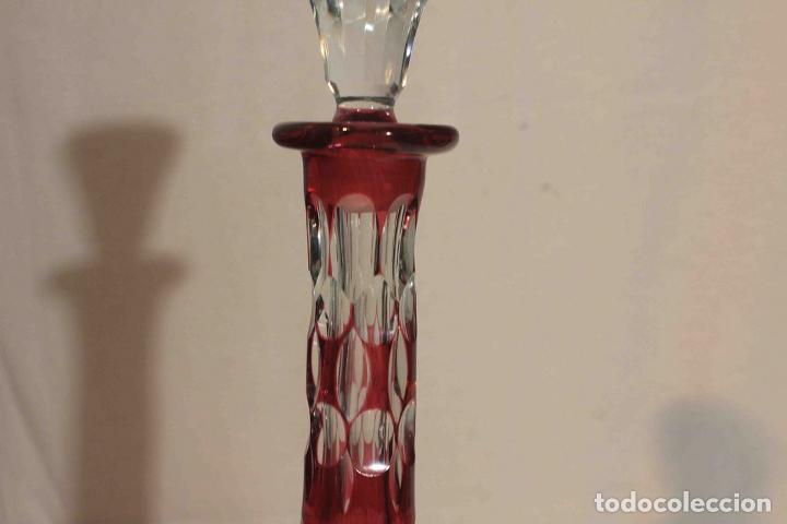 Vintage: BOTELLA CRISTAL TALLADO 40,5 - Foto 3