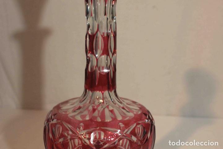 Vintage: BOTELLA CRISTAL TALLADO 40,5 - Foto 4