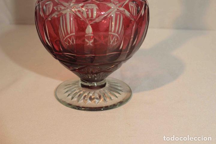 Vintage: BOTELLA CRISTAL TALLADO 40,5 - Foto 6