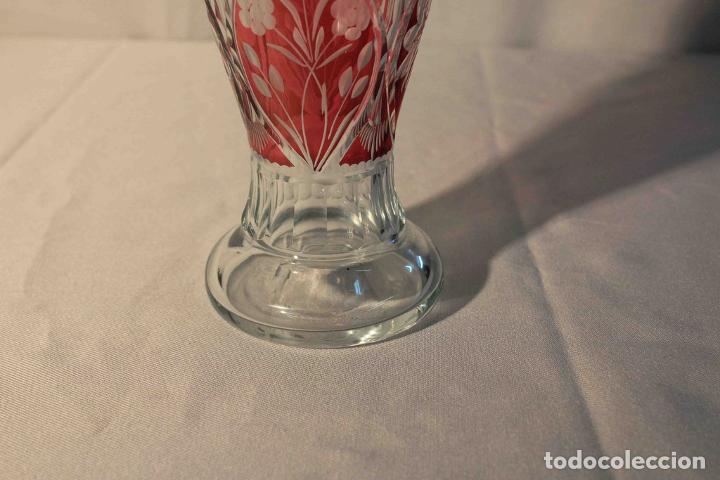 Vintage: JARRA CRISTAL TALLA BURDEO 43 - Foto 5