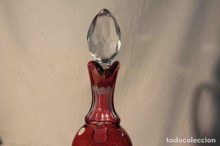 Vintage: JARRA CRISTAL TALLA BURDEO 43 - Foto 7