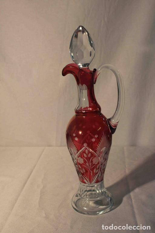 Vintage: JARRA CRISTAL TALLA BURDEO 43 - Foto 1