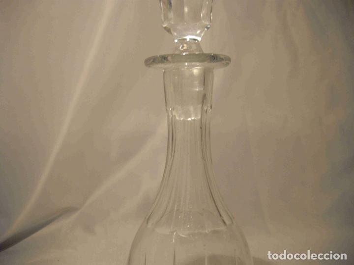 Vintage: BOTELLA CRISTAL TALLADO - Foto 3