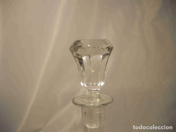 Vintage: BOTELLA CRISTAL TALLADO - Foto 4