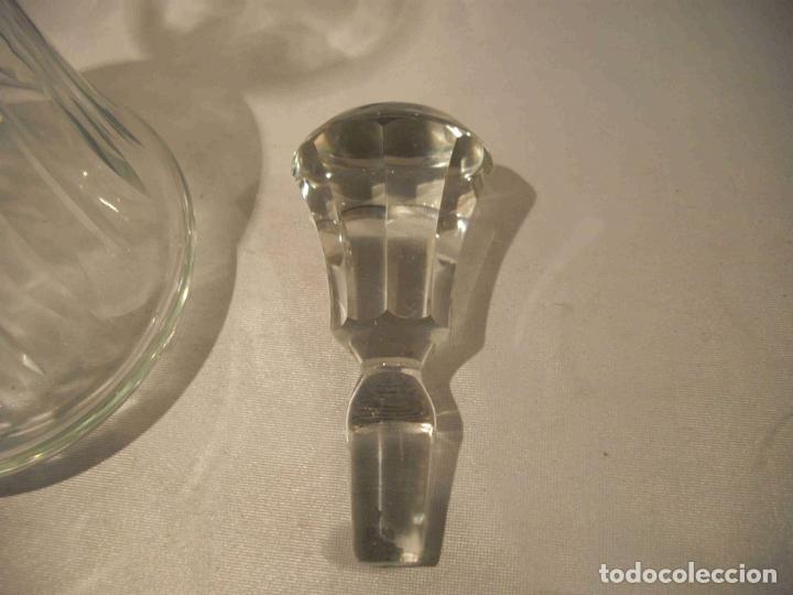 Vintage: BOTELLA CRISTAL TALLADO - Foto 6