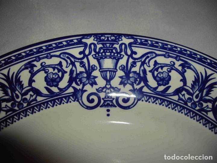 Vintage: PLATO AZUL LA CARTUJA - Foto 3