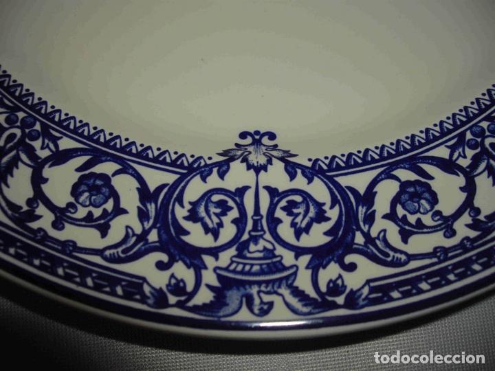 Vintage: PLATO AZUL LA CARTUJA - Foto 4