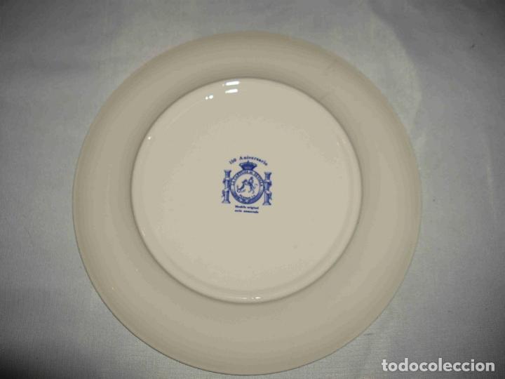 Vintage: PLATO AZUL LA CARTUJA - Foto 5