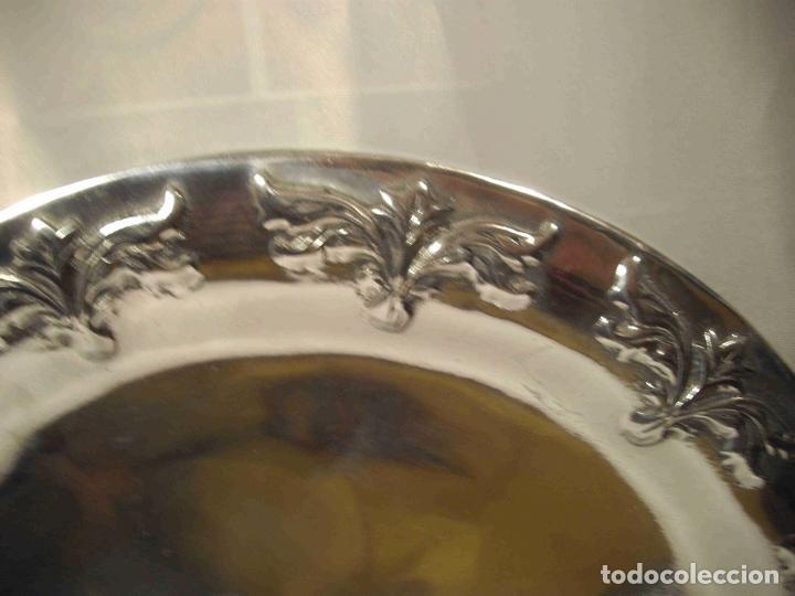 Vintage: BANDEJA ALMINIO RED.HOJ - Foto 4
