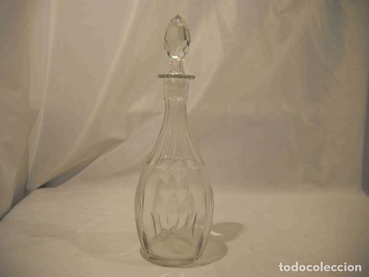 Vintage: BOTELLA CRISTAL TALLADO 37,5 - Foto 1