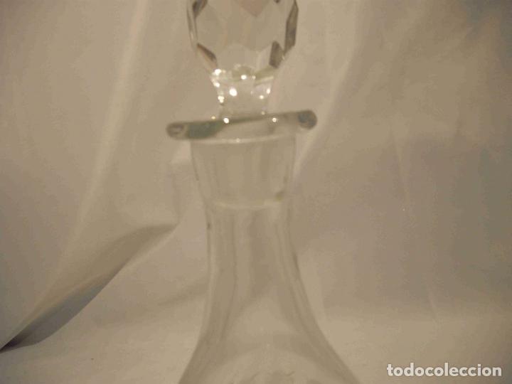 Vintage: BOTELLA CRISTAL TALLADO 34,5 - Foto 4
