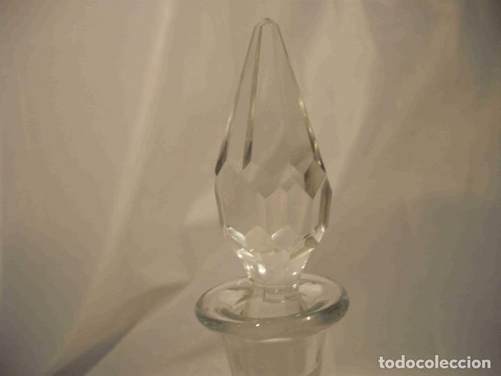 Vintage: BOTELLA CRISTAL TALLADO 34,5 - Foto 5