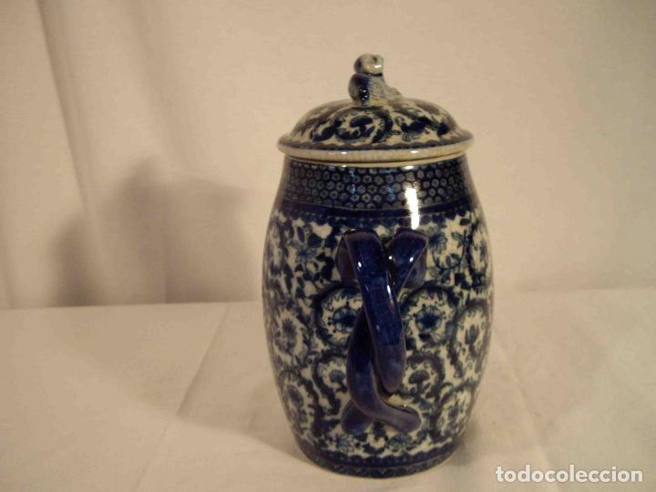 Vintage: JARRA CON TAPADERA PORCELANA - Foto 5