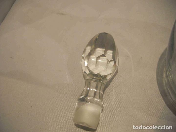 Vintage: BOTELLA CRISTAL TALLADO 40 - Foto 6