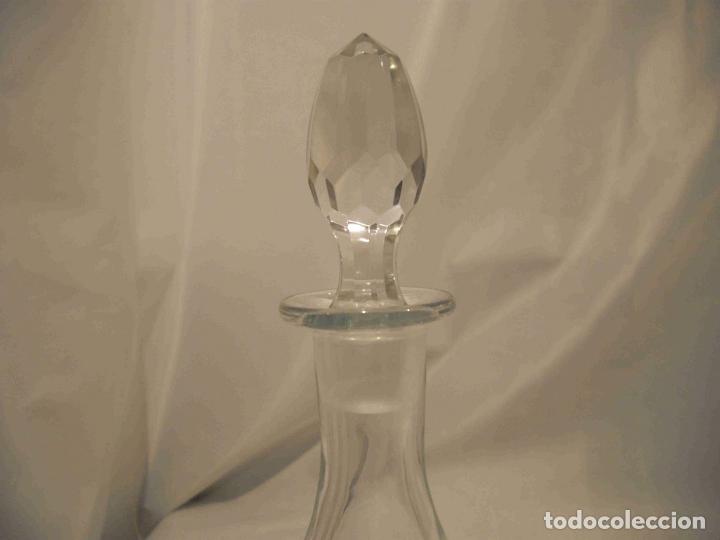 Vintage: BOTELLA DE CRISTAL TALLADO 30 - Foto 2