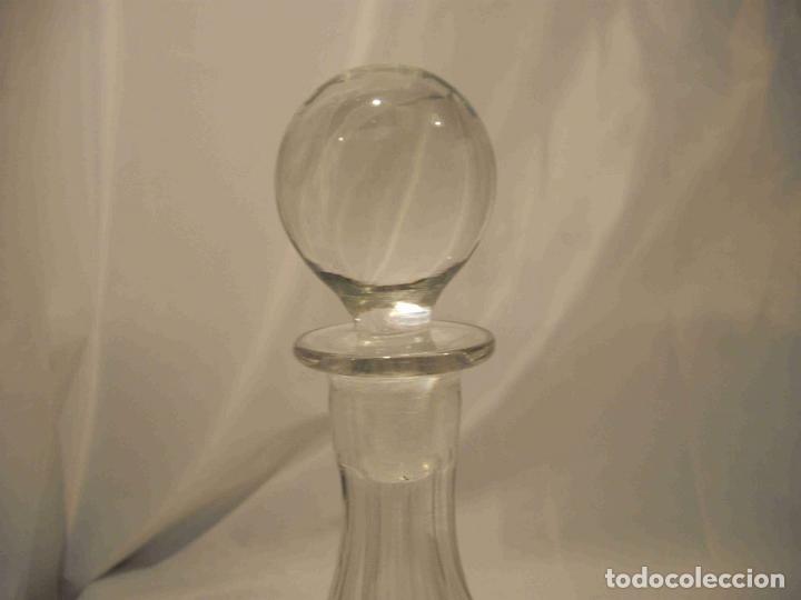Vintage: BOTELLA CRISTAL TALLADO 35 - Foto 2