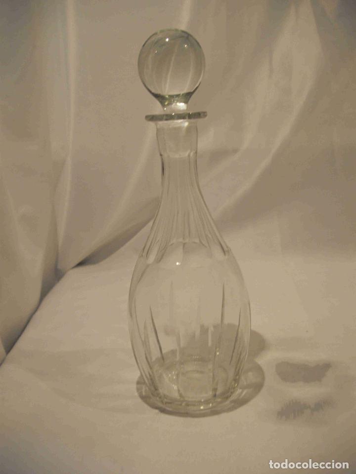 Vintage: BOTELLA CRISTAL TALLADO 35 - Foto 1