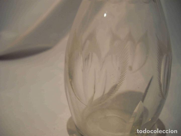 Vintage: BOTELLA CRISTAL TALLADO 34 - Foto 3