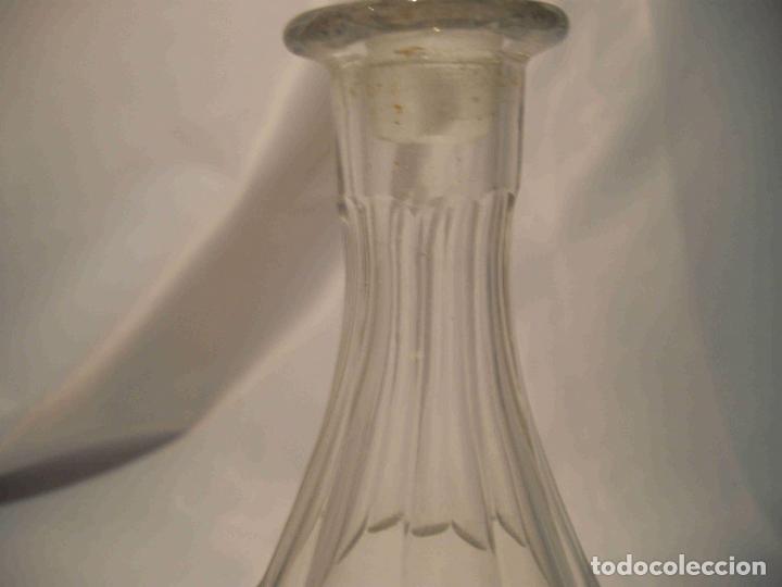 Vintage: BOTELLA CRISTAL TALLADO 34 - Foto 4