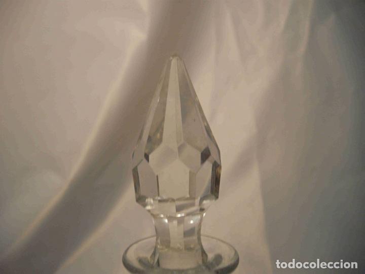 Vintage: BOTELLA CRISTAL TALLADO 33 - Foto 2