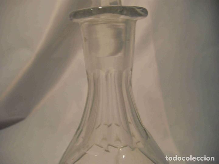 Vintage: BOTELLA CRISTAL TALLADO 33 - Foto 3