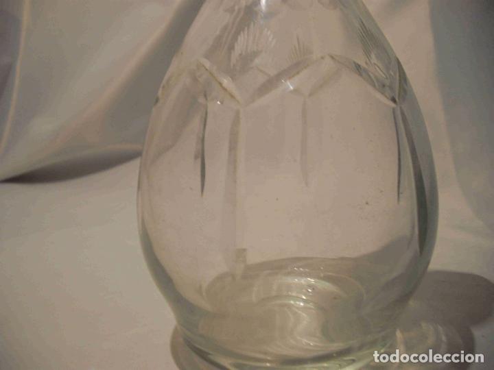 Vintage: BOTELLA CRISTAL TALLADO 33 - Foto 4