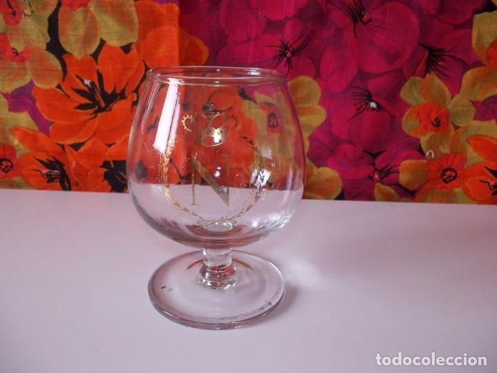 Vintage: COPA DE BRANDY NAPOLEON-A&Ntilde;OS 70 - Foto 3