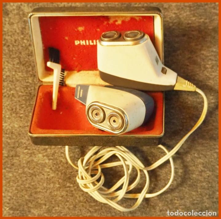 antigua maquinilla de afeitar eléctrica philips - Compra venta en  todocoleccion