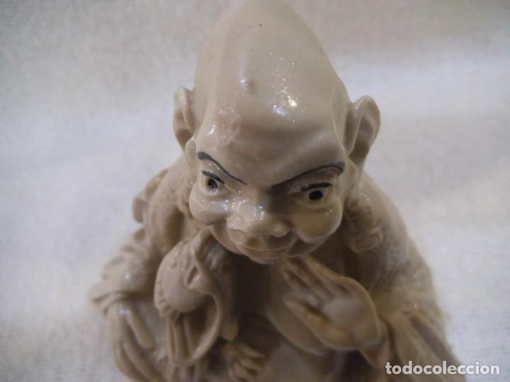 Vintage: BUDA SENTADO ( MARFILINA ) - Foto 6