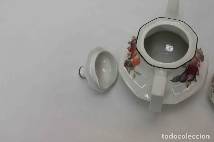 Vintage: TETERA Y LECHERA PORCELANA INGLESA - Foto 7