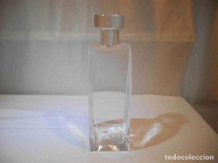 Vintage: BOTELLA CRISTAL TRASPARENTE TAPON - Foto 2